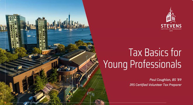 Thumbnail of Tax Basics for Young Professionals Webinar