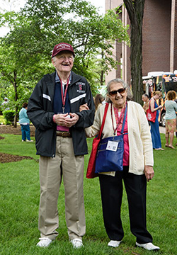 Photo of Joe and Nancy, Steven Institute Alumni